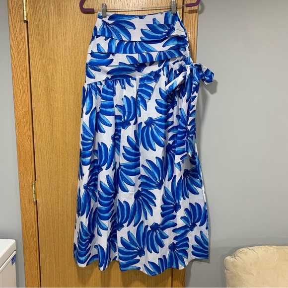 HT360 Collective Banana Print Maxi Skirt NWOT - Size XS - Picture 1 of 4